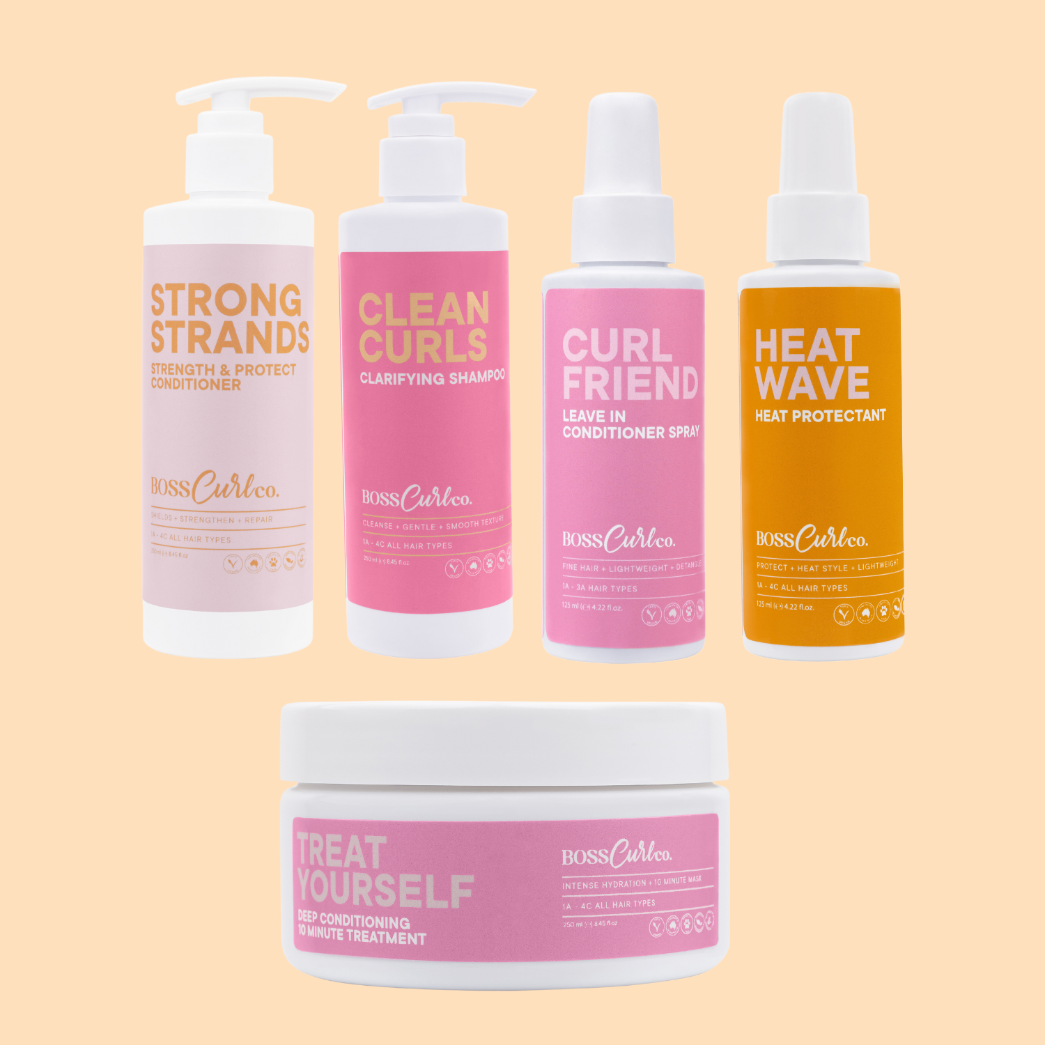 AfterSwim Care Curl Bundle Boss Curl Co