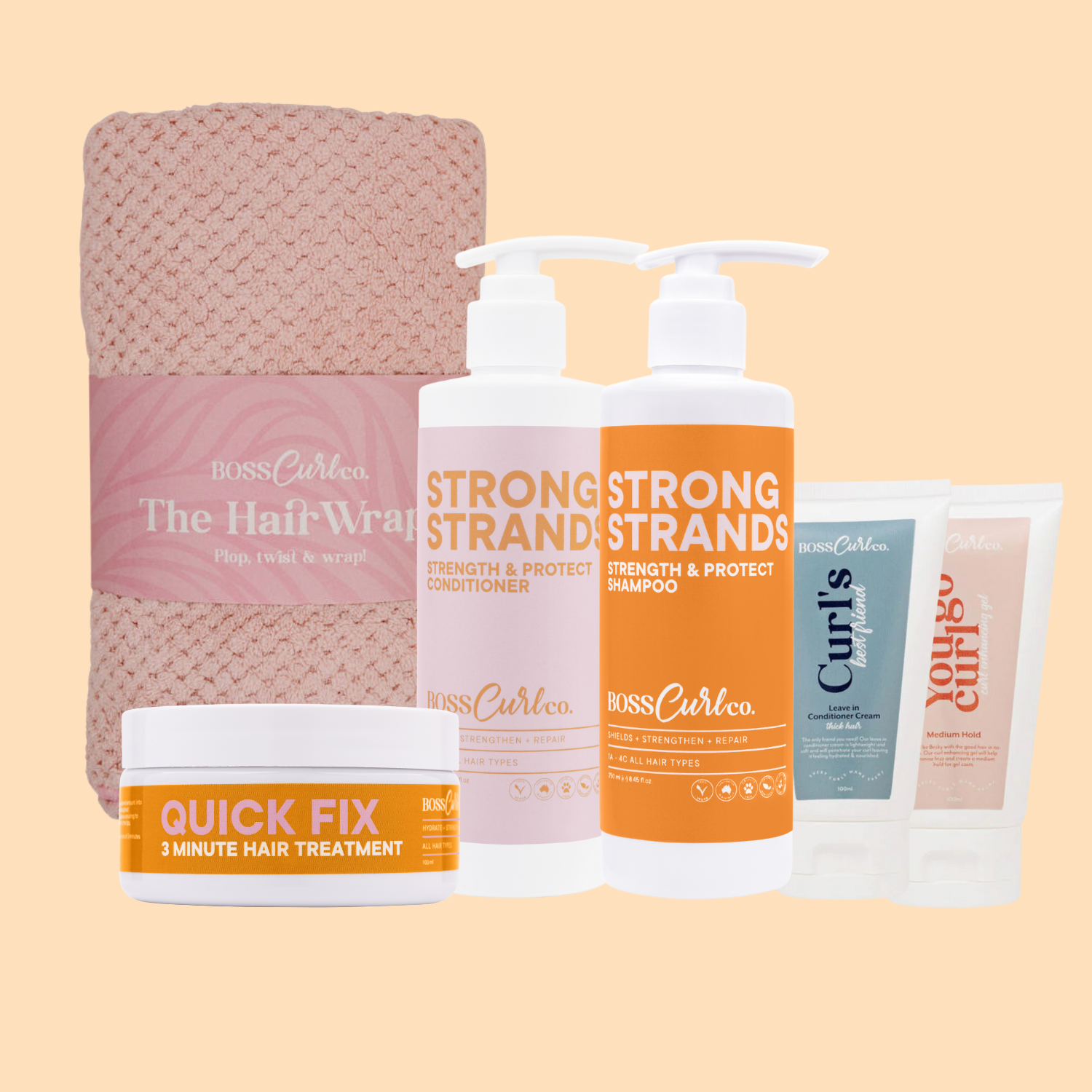 Quickie Curls Kit Boss Curl Co