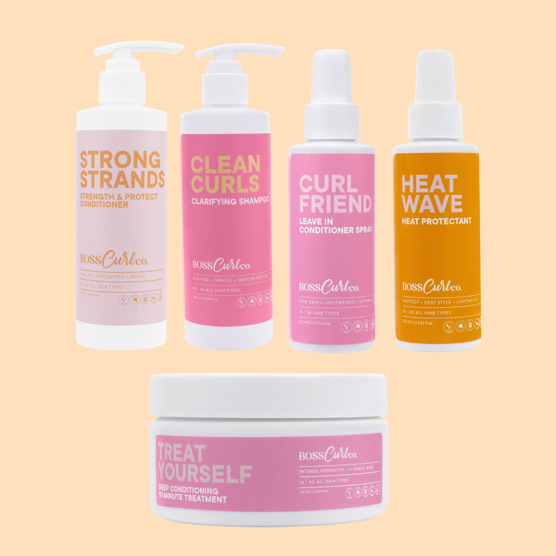 After-Swim Care Curl Bundle